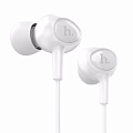 Проводные наушники M22 Universal Earphone, вакуумные с микрофоном, белые