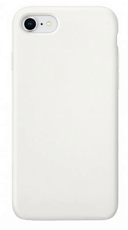 Чехол-накладка для iPhone 7/8/SE (2020), Silicon Case, белый