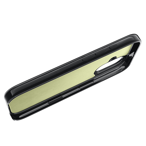 Чехол-накладка для iPhone 16, глянцевый, магнитный (MagSafe), без лого, X-CASE, черный