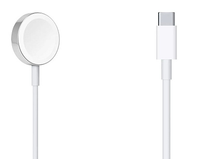 Беспроводное зарядное устройство для часов iWatch Type-C, белый