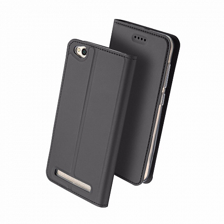 Чехол-книжка для Xiaomi Redmi 5A, DU DU, боковой, серый