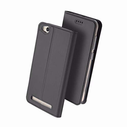 Чехол-книжка для Xiaomi Redmi 5A, DU DU, боковой, серый