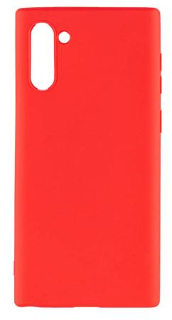 Чехол силиконовый для Samsung Galaxy Note 10,  good quality, X-CASE, красный