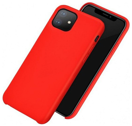 Чехол силиконовый для iPhone 13 Pro Max (6.7), Pure series, HOCO, красный