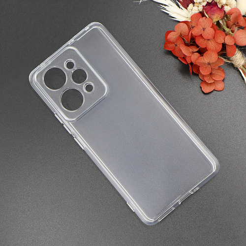 Чехол силиконовый для Realme 15 (5G), с защитой камеры, X-CASE, прозрачный