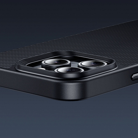 Чехол для iPhone 15 Pro, TPU, Магнитный (MagSafe), AS7, HOCO, черный