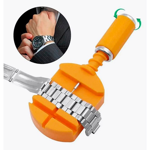 Инструмент для снятия звеньев с браслетов часов, желтый