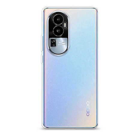 Чехол силиконовый для OPPO Reno 10, с защитой камеры, X-CASE, прозрачный