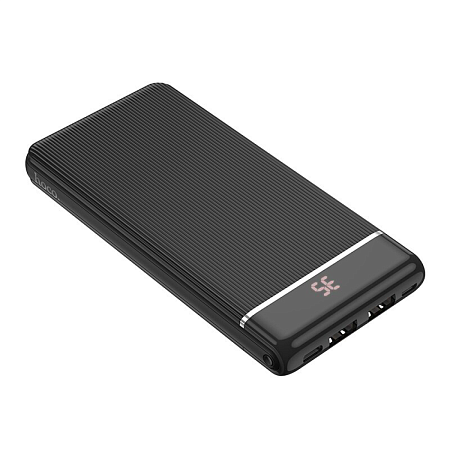 Универсальный Доп. Аккумулятор 10000mAh, J59, HOCO, черный