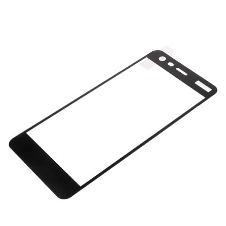 Защитное стекло на Nokia 2, 3D, черный, X-CASE