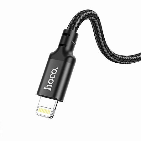 Кабель Lightning to Type-C (PD), HOCO, X14, черный