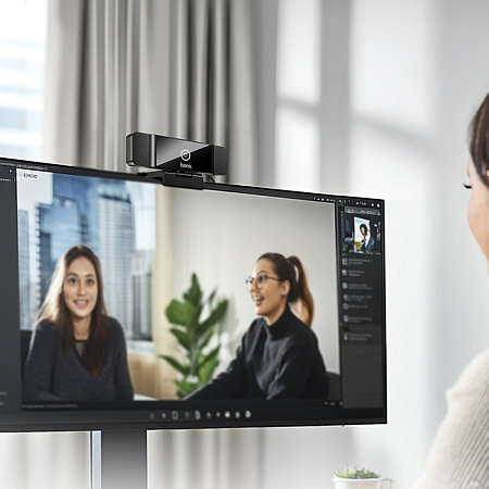 Веб камера D100, НOCO, разрешение видео: 1920 * 1080, черный