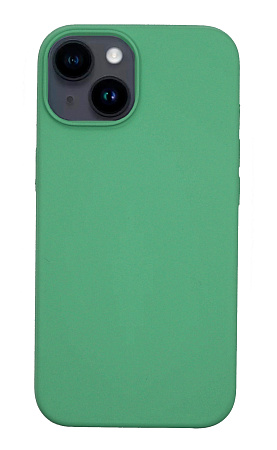 Чехол-накладка для iPhone 14, Silicon Case, без лого, мятный