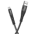 USB Кабель Micro, HOCO, U105, 1.2м, черный