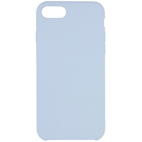 Чехол-накладка для iPhone 7/8/SE (2020), Silicon Case, светло-голубой