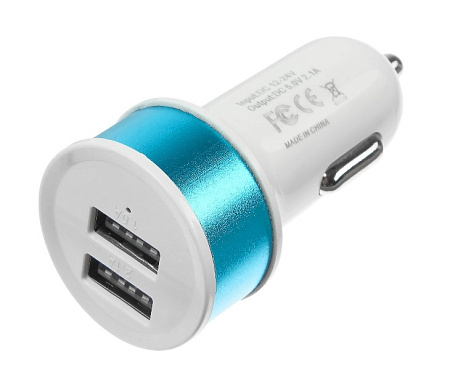 АЗУ 2 USB 2.1A 5V, универсальное