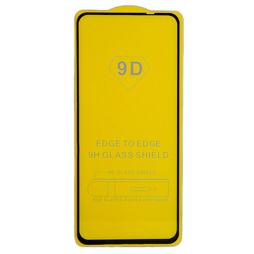 Защитное стекло на Oppo Reno 7, 9D, черный, X-CASE