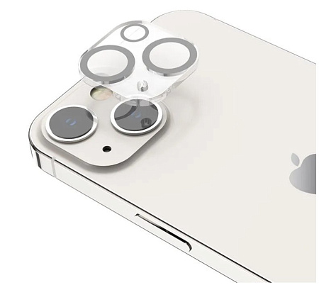 Защитное стекло на iPhone 13 (6.1)/13 mini (5.4) G13, HOCO, на заднюю камеру, черное