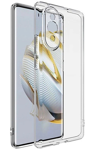 Чехол силиконовый для Huawei Nova 10 Pro, с защитой камеры, X-CASE, прозрачный