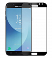 Защитное стекло на Samsung J330FN, Galaxy J3 (2017), 3D Fiber, черный, X-CASE