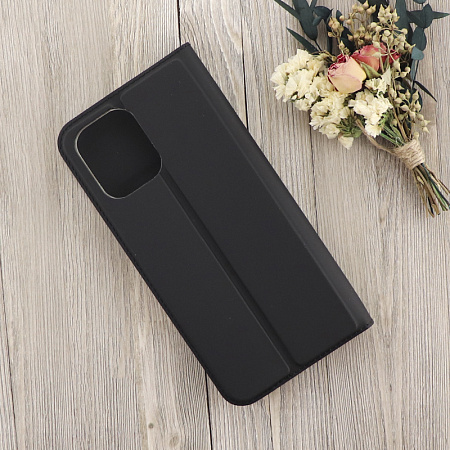 Чехол-книжка для Xiaomi Redmi 12 (4G)/redmi 12 (5G)/Note 12R, X-CASE, боковой, черный