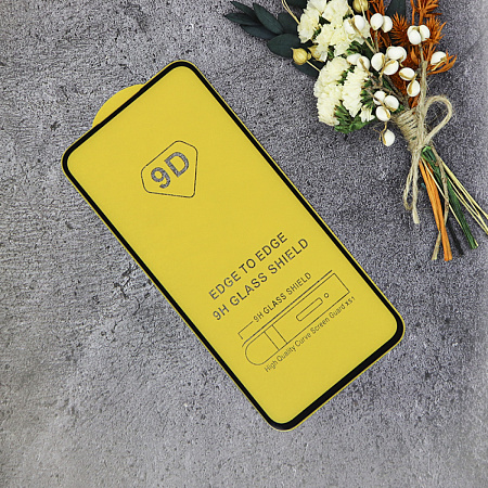 Защитное стекло на Samsung Galaxy A35 (5G)/A55 (5G)/S24 FE, 9D, черный, X-CASE
