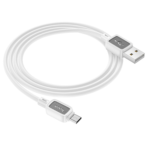 USB Кабель Micro, HOCO, X108, белый
