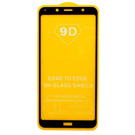 Защитное стекло на Xiaomi Redmi 7А, 9D, черный, X-CASE