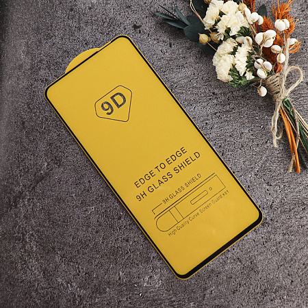 Защитное стекло на Realme C67 (4G/5G), 9D, черный, X-CASE