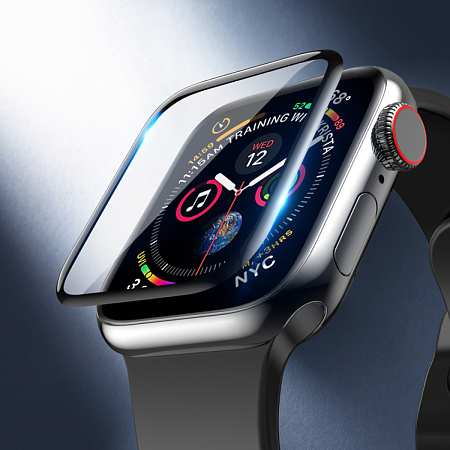 Защитная пленка на Apple Watch Series 4/5/6/SE, HOCO, A30, 44mm, черное