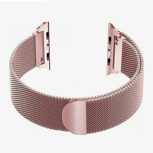 Ремешок на руку для Apple Watch 38/40/41/42 мм, HOCO, WA03, Milanese loop, розовое золото