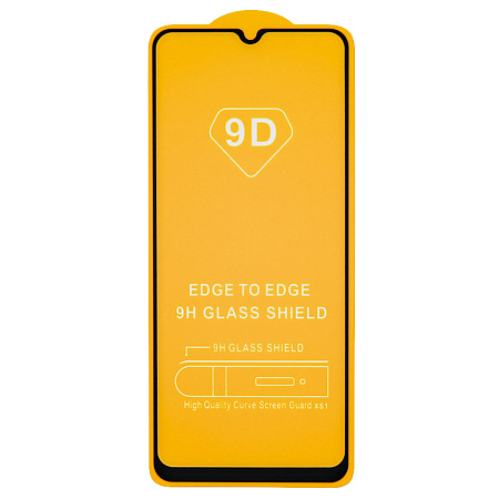 Защитное стекло на Xiaomi Redmi A3/Poco C61, 9D, черное, X-CASE