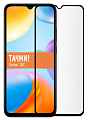 Защитное стекло на Xiaomi Redmi 10C/12C/Poco C40/Poco C55, черное, X-CASE