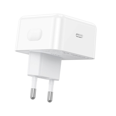 Сетевое зарядное устройство, 1 PD 40W (C161A), HOCO, цвет белый