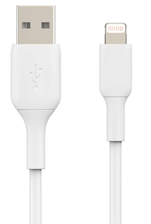 USB дата кабель Lighting, белый, Belk