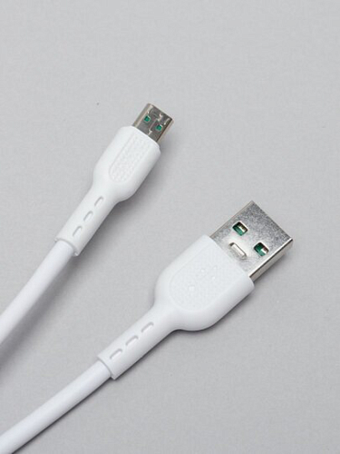USB Кабель Micro, HOCO, X33, 4A Surge flash charging, белый