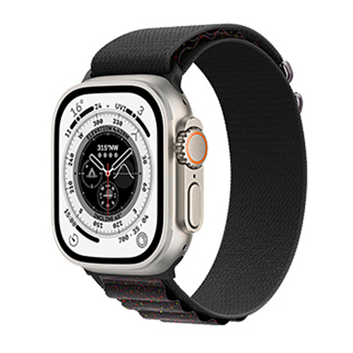 Ремешок на руку для Apple Watch 38/40/41/42 мм, HOCO, WA20, нейлоновый, звездный черный (starlight black dot)