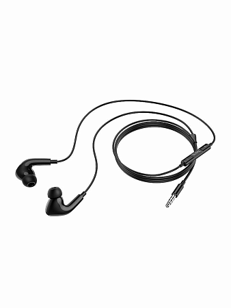 Проводные наушники M1 Pro Original series earphones, вакуумные с микрофоном, HOCO, черные
