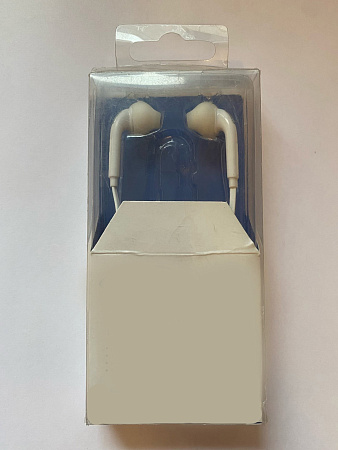 Наушники SA 920, вакуумные с пультом, белый