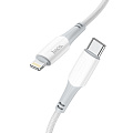 Кабель Lightning to Type-C (PD), HOCO, X70, 1м, 20W, белый