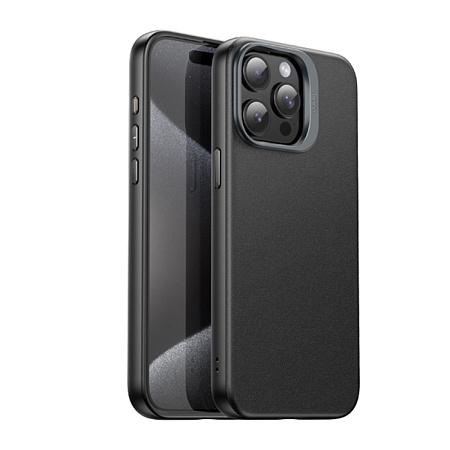 Чехол для iPhone 15 Pro Max, TPU+PU, Магнитный (MagSafe), AS8, HOCO, черный