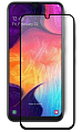 Защитное стекло на Samsung Galaxy A40 (2019), 5D, черный, X-CASE