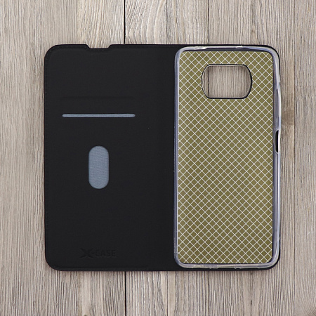 Чехол-книжка для Xiaomi Poco X3/Poco X3 Pro/Poco X3 NFC, X-CASE, боковой, черный