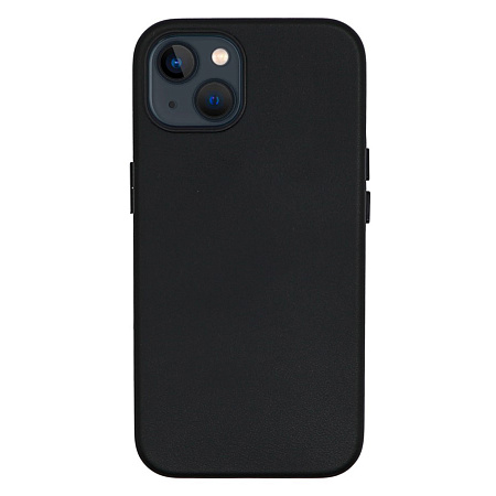 Чехол силиконовый для iPhone 13 (6.1), Магнитный (MagSafe), экокожа, X-CASE, черный