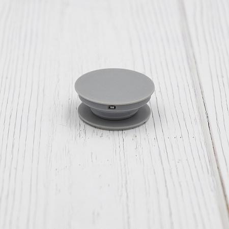 Держатель попсокет (popsocket) для телефона, X-CASE,  цвет серый