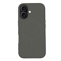 Чехол-накладка для iPhone 17, Silicon Case, магнитный (MagSafe), без лого, X-CASE, серый