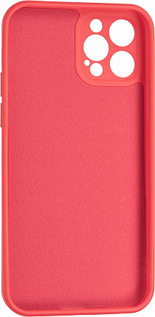 Чехол силиконовый для iPhone 12 Pro (6.1), good quality, с защитой камеры, X-CASE, красный