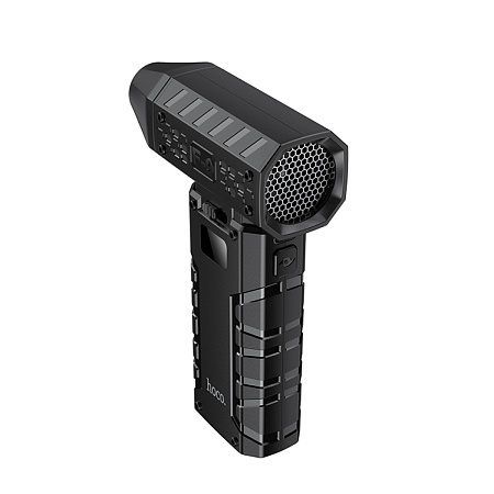 Турбо вентилятор, портативная воздуходувка, XH67, HOCO, 3000mAh, черный