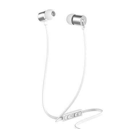 Проводные наушники M63 Ancient sound earphones with mic, HOCO, белые