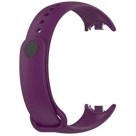 Ремешок на руку для Mi band 8/9, силиконовый, фиолетовый